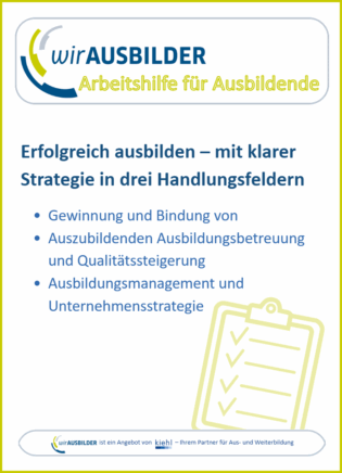 Arbeitshilfen für Ausbildende von wirAUSBILDER