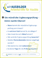 Arbeitshilfen für Azubis von wirAUSBILDER