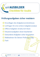 Checkliste für AZUBIS Prüfungsaufgaben sicher lösen