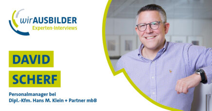 Onboarding in der Ausbildung - wirAUSBILDER-Interview mit David Scherf
