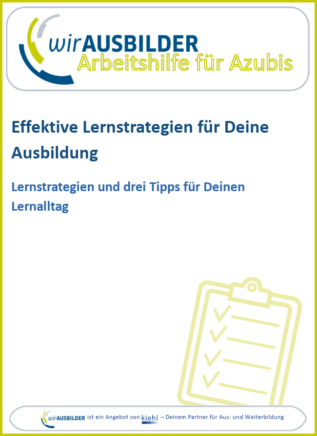 Arbeitshilfe für AZUBIS: Effektive Lernstrategien für Deine Ausbildung